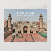 Aangepaste tekst Pakistan Briefkaart (Voorkant)