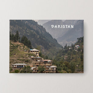 Aangepaste tekst Pakistan Button