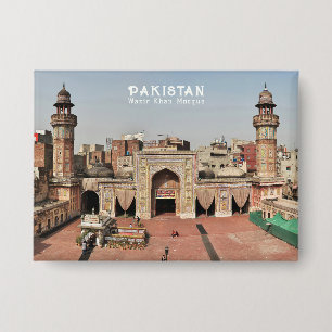 Aangepaste tekst Pakistan Button