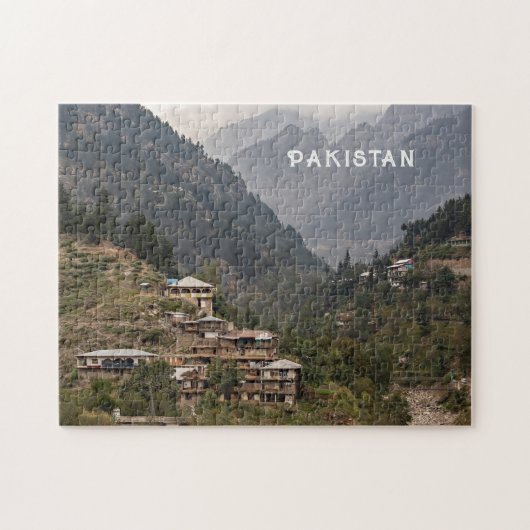 Aangepaste tekst Pakistan Legpuzzel (Horizontaal)