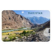 Aangepaste tekst Pakistan Magneet (Horizontaal)