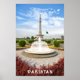 Aangepaste tekst Pakistan Poster