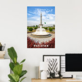 Aangepaste tekst Pakistan Poster (Thuiskantoor)