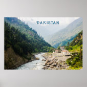 Aangepaste tekst Pakistan Poster (Voorkant)