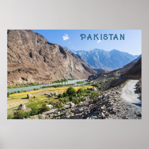 Aangepaste tekst Pakistan Poster
