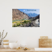 Aangepaste tekst Pakistan Poster (Keuken)