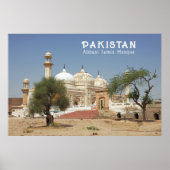 Aangepaste tekst Pakistan Poster (Voorkant)