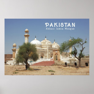 Aangepaste tekst Pakistan Poster