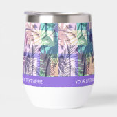 Aangepaste tekst palmbomen patroon (Rechts)