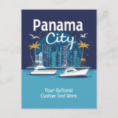 Aangepaste tekst Panama City Briefkaart (Voorkant)