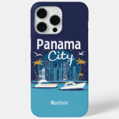 Aangepaste tekst Panama City Case-Mate iPhone Case (Achterkant)