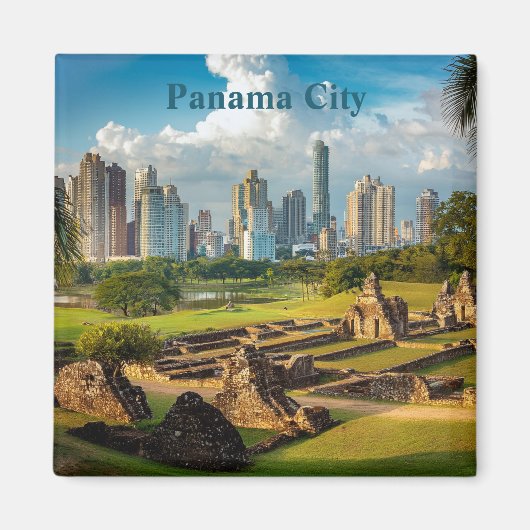 Aangepaste tekst Panama City Magneet (Voorkant)
