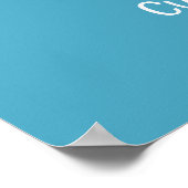 Aangepaste tekst Panama City Poster (Hoek)