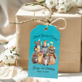 Aangepaste tekst Partij Dieren Thema Verjaardag Gi Cadeaulabel