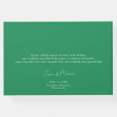 💍Aangepaste tekst Passiflora Serenity Gastenboek (Achterkant)