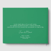 💍Aangepaste tekst Passiflora Serenity Gastenboek (Achterkant)