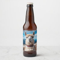 Aangepaste tekst Peru Llama