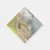 Aangepaste tekst Peru Machu Picchu Servet (Hoek)