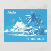 Aangepaste tekst Phuket Thailand Briefkaart (Voorkant)