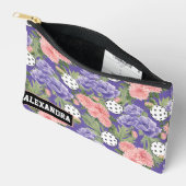 Aangepaste tekst pickleball Court Bloom Etui (Open)