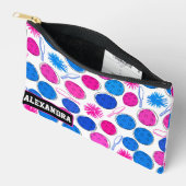 Aangepaste tekst Pickleball Pop Dink Pouch Etui (Open)