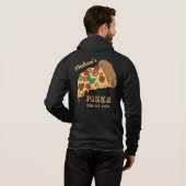 Aangepaste tekst PIZZA Hoodie (Achterkant volledig)
