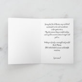 Aangepaste tekst 💀 Pop Día de Muertos Kaart (Binnen)