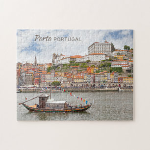 Aangepaste tekst Porto Portugal Legpuzzel