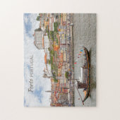 Aangepaste tekst Porto Portugal Legpuzzel (Verticaal)