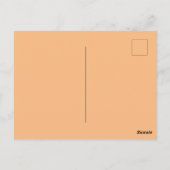 Aangepaste tekst Prachtige Oranje Wilde Tiger Gold Briefkaart (Achterkant)