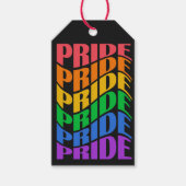 Aangepaste Tekst Pride Cadeaulabel (Voorkant)