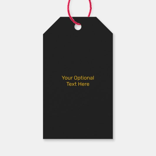 Aangepaste Tekst Pride Cadeaulabel (Achterkant)