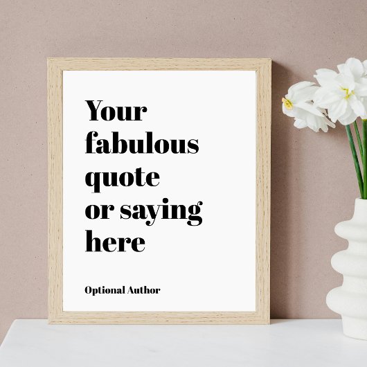 Aangepaste tekst, prijsopgave, songtekst Poster