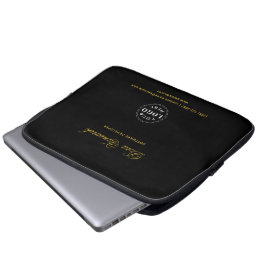Aangepaste tekst professionele laptophoes Slanke w Laptop Sleeve