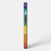 Aangepaste tekst Regenboog telefoonhoesjes iPhone Hoesje (Linkerkant)