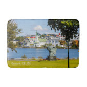 Aangepaste tekst Reykjavik, IJsland Badmat (Voorkant)