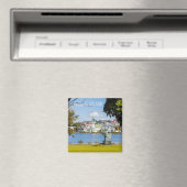 Aangepaste tekst Reykjavik, IJsland Magneet (Insitu (Vaatwasser))