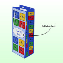 Aangepaste tekst roeipictogrammen blauw