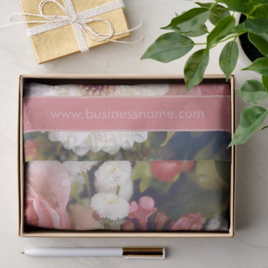 Aangepaste tekst Romantische ventilator Bouquet Tissuepapier (Geschenk)