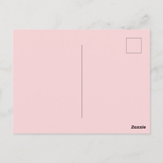 Aangepaste tekst Roos Goud Roze Zandsteen Dank u Briefkaart (Achterkant)
