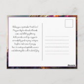 Aangepaste tekst Royal Regalia: Mardi Gras Extrava Briefkaart (Achterkant)