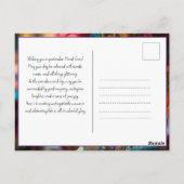 Aangepaste tekst Royal Regalia: Mardi Gras Extrava Briefkaart (Achterkant)