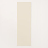 Aangepaste tekst Roze Bloemen Boeket Kraft lint Yogamat (Achterkant)