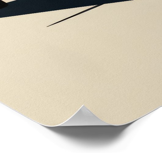 Aangepaste tekst Roze Klassieke Auto Poster (Hoek)