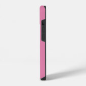 Aangepaste tekst Roze Poodle iPhone Hoesje (Linkerkant)