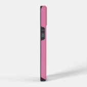 Aangepaste tekst Roze Poodle iPhone Hoesje (Rechterkant)
