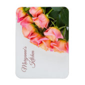 Aangepaste tekst Rozen magneet (Verticaal)