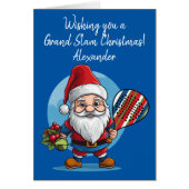🎾🎄Aangepaste tekst, Santa Smashmas Padel (Voorkant)