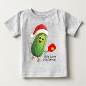 Aangepaste tekst Santa's Pickleball Rally (Voorkant)