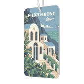 Aangepaste tekst Santorini Griekenland Luchtverfrisser (Links)